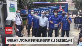 VIDEO: Kubu AHY Laporkan Penyelenggara KLB Deli Serdang