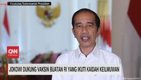 VIDEO: Jokowi Minta Vaksin Buatan RI Ikuti Kaidah Keilmuwan