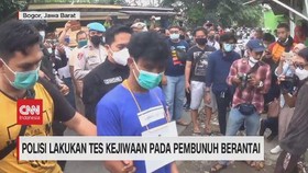 VIDEO: Polisi Lakukan Tes Kejiwaan Pada Pembunuh Berantai