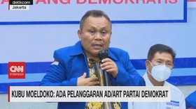 VIDEO: Kubu Moeldoko: Ada Pelanggaran AD/ART Partai Demokrat