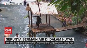 VIDEO: Serunya Bermain Air di Dalam Hutan