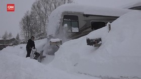 VIDEO: Badai Salju di Alaska, Suhu Mencapai Minus 35 Derajat