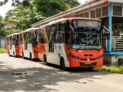 Daftar Rute TransJ yang Dialihkan Saat Kirab Bendera HUT Ke-78 RI Hari Ini