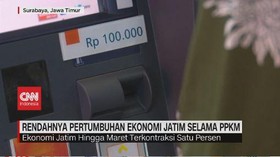 VIDEO: Rendahnya Pertumbuhan Ekonomi Jatim Selama PPKM