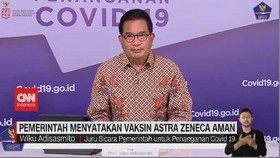 VIDEO: Pemerintah Klaim Vaksin Astrazeneca Aman
