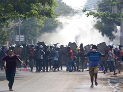 Korban Jiwa Terus Berjatuhan, 5 Demonstran Myanmar Tewas Ditembak