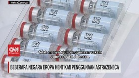 VIDEO: Beberapa Negara Eropa Hentikan Penggunaan Astrazeneca