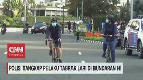 VIDEO: Polisi Tangkap Pelaku Tabrak Lari di Bundaran HI