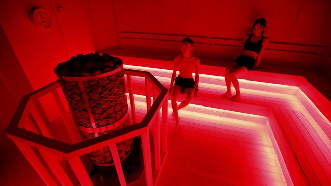 FOTO: Menikmati Sauna di Dunia Seni Digital