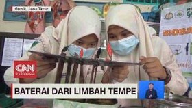 VIDEO: Baterai dari Limbah Tempe Karya Anak Bangsa