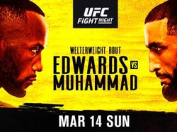 Hasil UFC Fight Night 187: Mata Belal Muhammad Kena Colok Leon Edwards