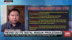 VIDEO: Revisi UU ITE Batal Masuk Prolegnas