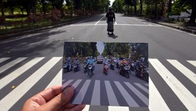 FOTO: Sunyi Nyepi di Pulau Dewata