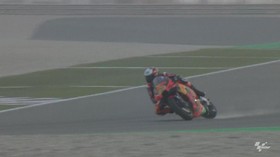 VIDEO: Badai Pasir di Tes MotoGP Qatar, Rossi Memilih Santai