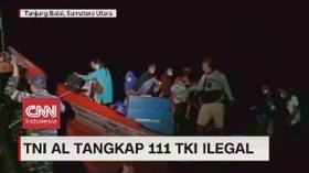 VIDEO: TNI AL Tangkap 111 TKI Ilegal