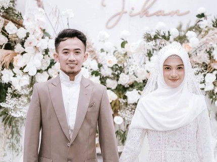 7 Potret Pernikahan Ustaz Syam dengan Selebgram Cantik Jihan Salsabila