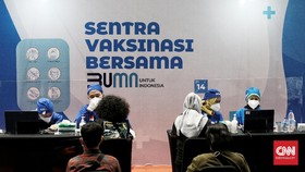 Erick Thohir Buka Sentra Vaksinasi Bersama BUMN di Medan
