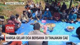 VIDEO: Warga Gelar Doa Bersama di Tanjakan Cae