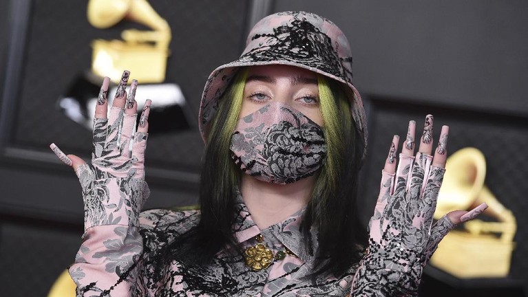 DaBaby arrives at the 63rd annual Grammy Awards at the Los Angeles Convention Center on Sunday, March 14, 2021. (Photo by Jordan Strauss/Invision/AP)