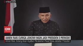 VIDEO: Amien Rais Curiga Jokowi Ingin jadi Presiden 3 Periode