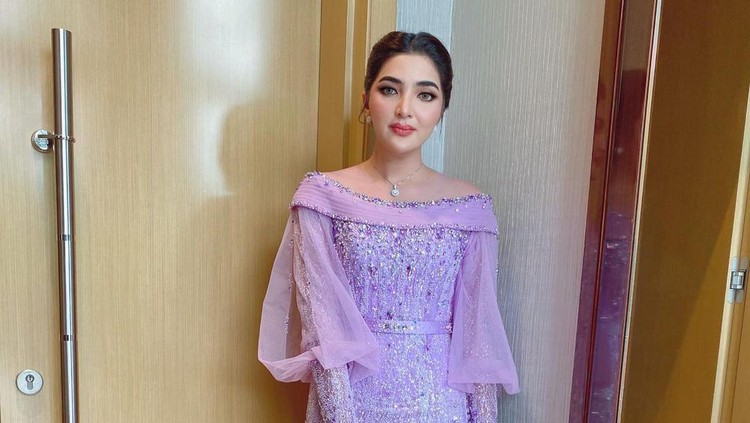 Ashanty di Acara Lamaran Aurel Hermansyah dan Atta Halilintar