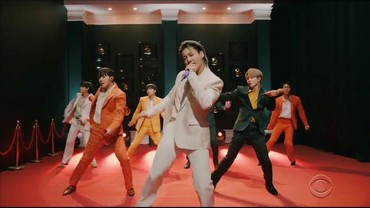 Penyesalan BTS Tak Bisa Bawa Pulang Piala Grammy Awards 2021