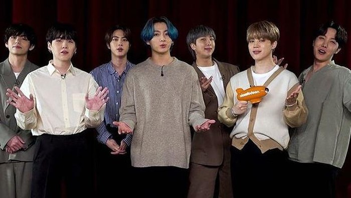 BTS Gaet 3 Kemenangan Sekaligus dalam Nickelodeon Kids Choice Awards 2021 BTS Gaet 3 Kemenangan Sekaligus dalam Nickelodeon Kids Choice Awards 2021