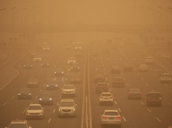 Badai Pasir di China Telan Kota, Warga Tak Bisa Lihat Cahaya Matahari