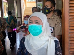 Kasus COVID-19 Aktif di Jatim Turun, Khofifah: Testing Sesuai WHO