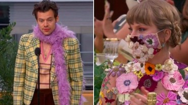 img-title Harry Styles Raih Grammy Awards, Reaksi Taylor Swift Bikin Heboh Fans
