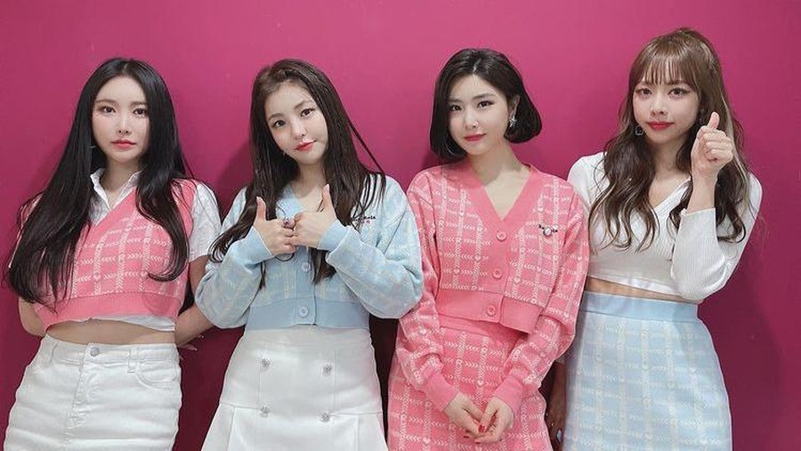 Inilah potret Brave Girls, Group Girl yang telah debut selama 10 tahun dan baru saja meraih kemenangan pertama.