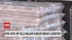 VIDEO: KPK Sita Rp 52,3 Miliar Kasus Benih Lobster