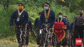 Labuhan Merapi yang Sederhana dan Sepi di Masa Pandemi
