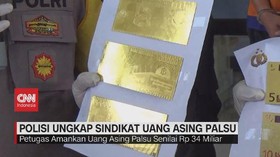 VIDEO: Polisi Ungkap Sindikat Uang Asing Palsu