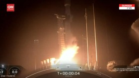 VIDEO: Roket SpaceX Bawa Lagi 60 Satelit Starlink ke Orbit