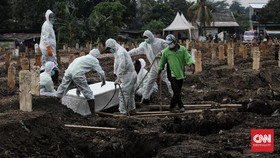 DKI Siapkan 3 Hektare Lahan Bagi Jenazah Covid di TPU Rorotan
