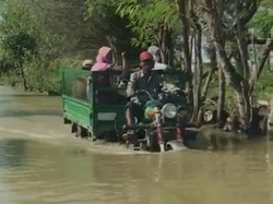Dua Bulan Terendam Banjir, Warga 49 Desa di 6 Kecamatan Lamongan Hanya Pasrah
