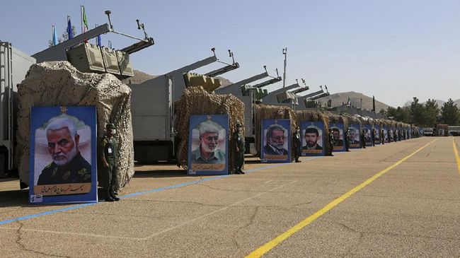 Intelijen Swasta Israel Rilis Gambar Pusat Rudal Iran Hancur Organisasi intelijen swasta Israel merilis citra satelit menampilkan gambar yang diduga pangkalan rudal rahasia IRGC di barat ibu kota Teheran hancur.