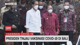 VIDEO: Presiden Tinjau Vaksinasi Covid-19 di Bali