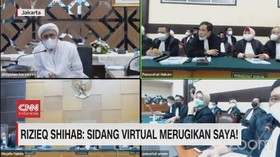 VIDEO: Rizieq Shihab: Sidang Virtual Merugikan Saya!
