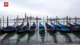 VIDEO: Lockdown Lagi, Venesia Sunyi Senyap