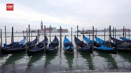 VIDEO: Lockdown Lagi, Venesia Sunyi Senyap
