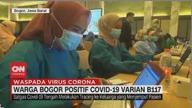 VIDEO: Warga Bogor Positif Covid-19 Varian B117
