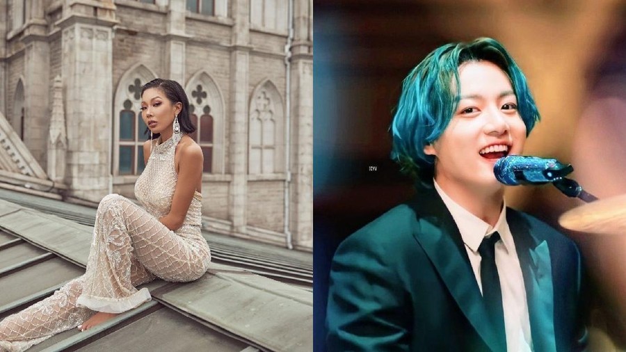 Jessi dan Jungkook BTS