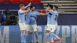 Hasil Liga Champions: Man City Lolos ke Perempat Final
