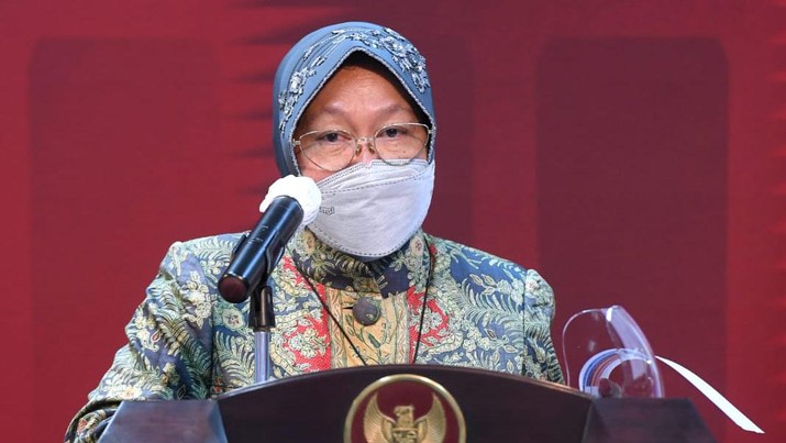 Menteri Sosial Tri Rismaharini (Biro Pers Sekretariat Presiden/ Lukas)