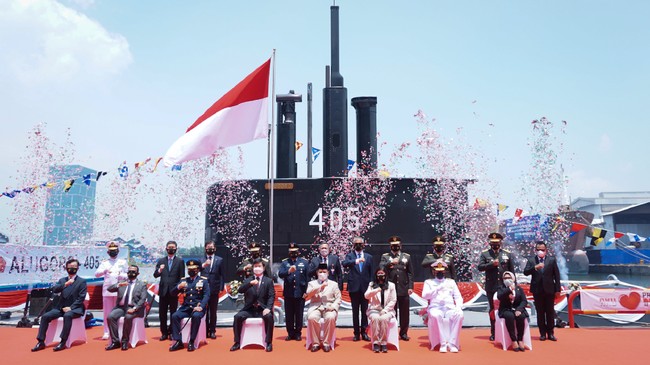FOTO: Kapal Selam Baru Alugoro-405 untuk TNI - AL