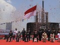 Prabowo Serahkan Kapal Selam Alugoro-405 ke TNI AL
