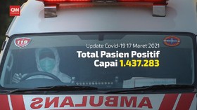VIDEO: 17 Maret, Total Positif Covid di RI Capai 1.437.283