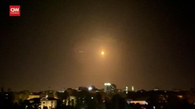 VIDEO: Pasukan Udara Suriah Tangkis Serangan Rudal Israel